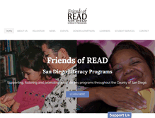Tablet Screenshot of friendsofreadsd.org